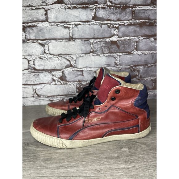 Puma The Alexander Mcqueen Street Climb Red Blue Sneakers Shoes Men Sz 43EU/10US main image 6
